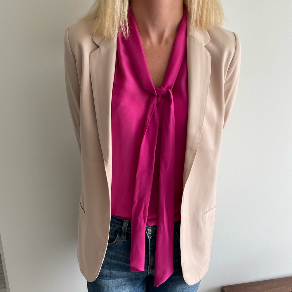Light pink blazer
